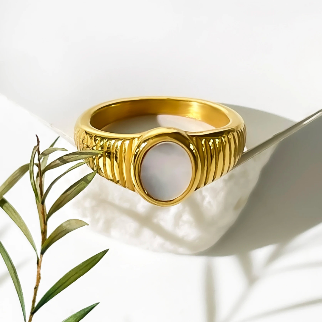 Modern Opal Ring